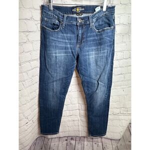 Lucky Brand SIENNA‎ SLIM BOYFRIEND  Dark Wash Denim Comfort Stretch Size 6/28